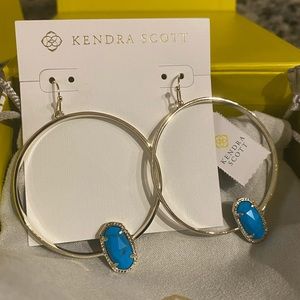 Kendra Scott Elora Gold Hoop Earrings